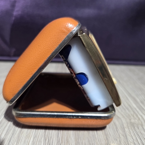 Silver and Gold Alarm Clock by Elgin - Picture 6 of 6